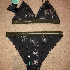 Animal bathing suit set
